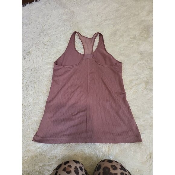 Under Armour Tank Racerback Dusty Rose Pink Small Fast Shipping - Picture 3 of 11